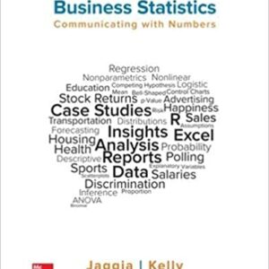 Solution Manual for Business Statistics 3rd Edition by Jaggia