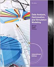 Test Bank For Data Analysis Optimization and Simulation Modeling International 4th Edition