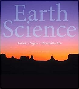 Test Bank For Earth Science 14th Edition By Tarbuck and Lutgens