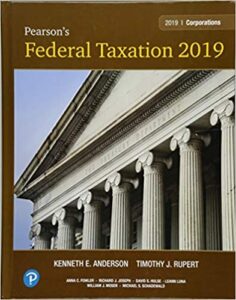 Test Bank For Pearson's Federal Taxation 2019 Corporations Partnerships Estates & Trusts 32nd Edition