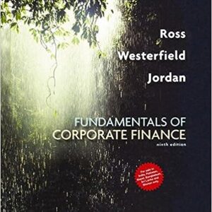 Test Bank For Fundamentals of Corporate Finance Canadian 9th Edition By Ross