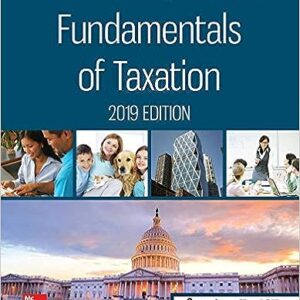 Solution Manual for Fundamentals of Taxation 2019 Edition 12th Edition by Cruz