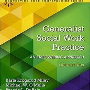 Test bank for Generalist Social Work Practice 8th edition