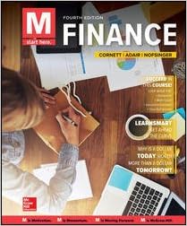 Test Bank for M Finance 4th Edition By Cornett