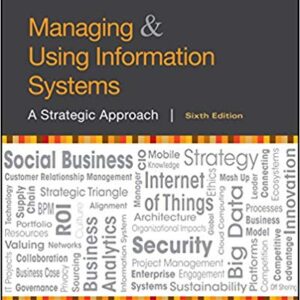 Managing And Using Information Systems A Strategic Approach 6th Edition - Test Bank