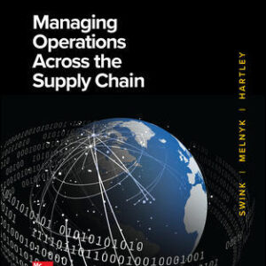 Test Bank For Managing Operations Across the Supply Chain 4Th Edition