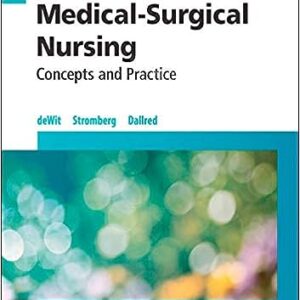 Test Bank for Medical-Surgical Nursing Concepts and Practice 3rd Edition deWit