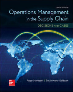 Test Bank For Operations Management In The Supply Chain Decisions & Cases 7th Edition By Roger