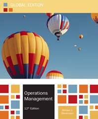 Test Bank For Operations Management, Global Edition 12th Edition By William Stevenson
