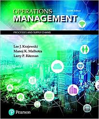 Test Bank For Operations Management Processes And Supply Chains 12th Edition