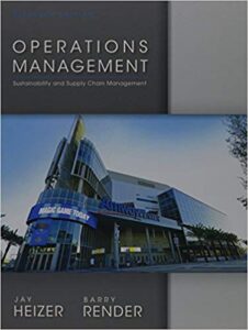Test Bank For Operations Management 11th Edition By Jay Heizer