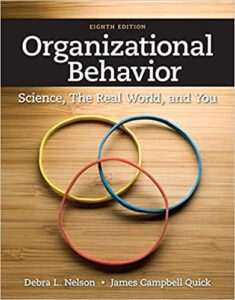 Test Bank For Organizational Behavior Science, The Real World, and You 8th Edition
