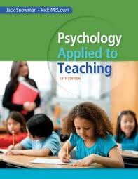 Psychology Applied to Teaching 14th Edition by Jack Snowman  - Test Bank