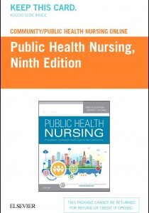 Public Health Nursing  Population Centered Health Care in the Community 9th Edition - Test Bank