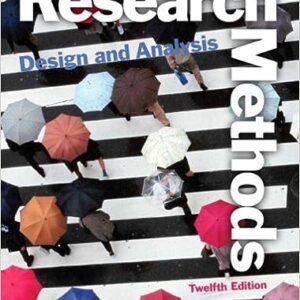 Test Bank for Research Methods Design And Analysis 12th Edition