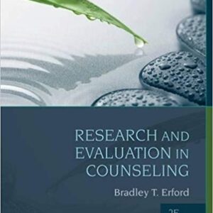 Research and Evaluation in Counseling 2nd Edition by Bradley  - Test Bank